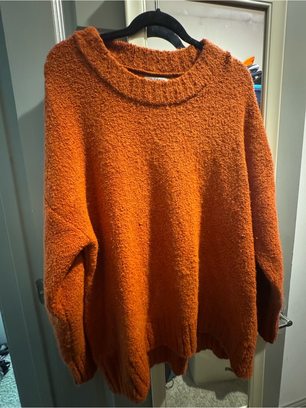 Old Navy Burnt Orange Crewneck Sweater